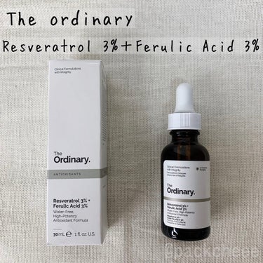 Resveratrol 3% + Ferulic Acid 3％/The Ordinary/美容液を使ったクチコミ（1枚目）