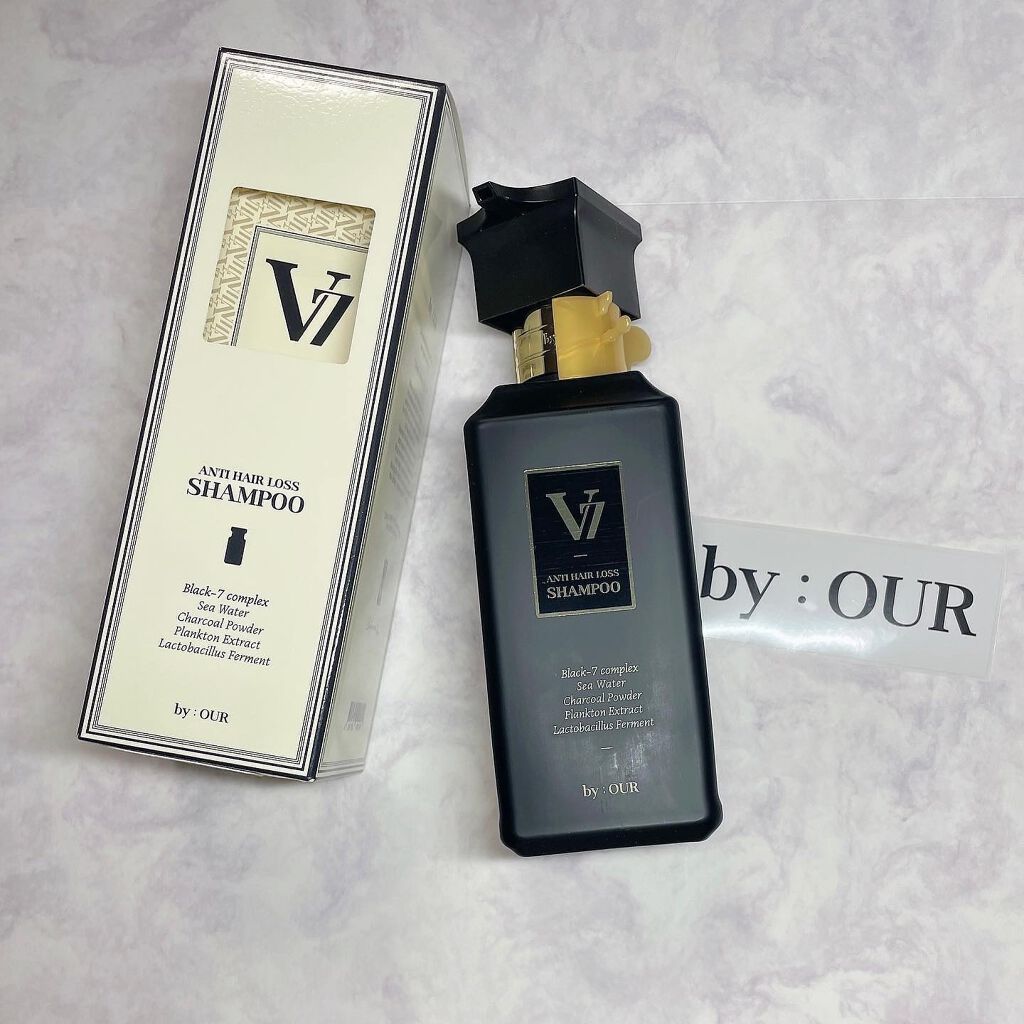 V7 アンチヘアロス シャンプー/by : OUR/サロンシャンプーを使ったクチコミ(3枚目)