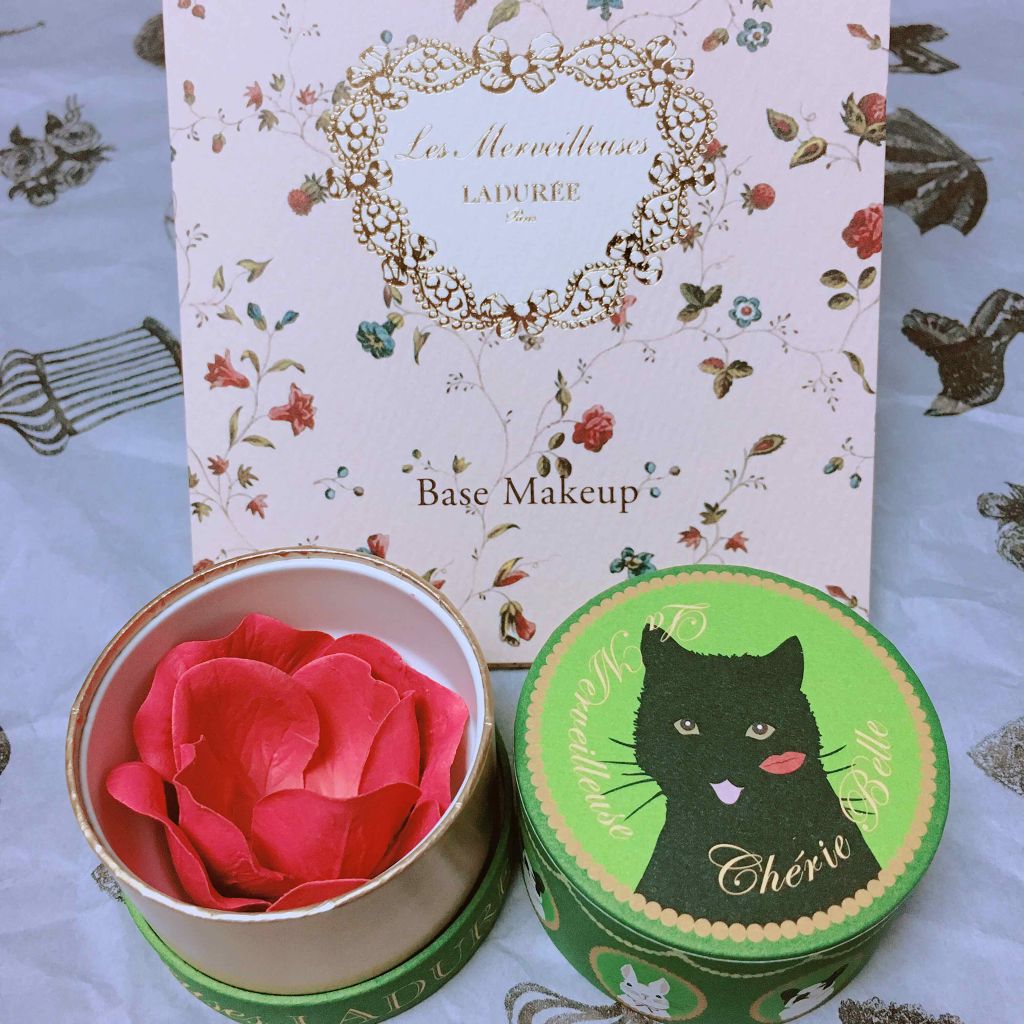 フェイス カラー ローズ ラデュレ(ミニ)/レ・メルヴェイユーズ ラデュレ/パウダーチークを使ったクチコミ(2枚目)