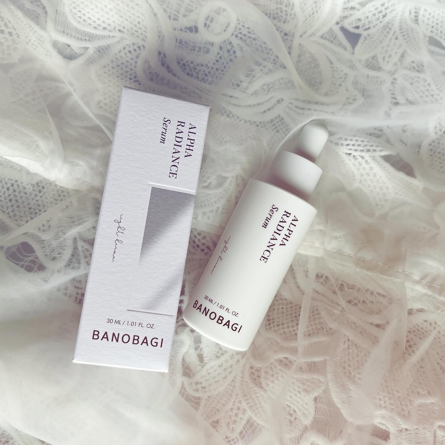 アルファラディアンスグローセラム/BANOBAGI/美容液を使ったクチコミ（1枚目）