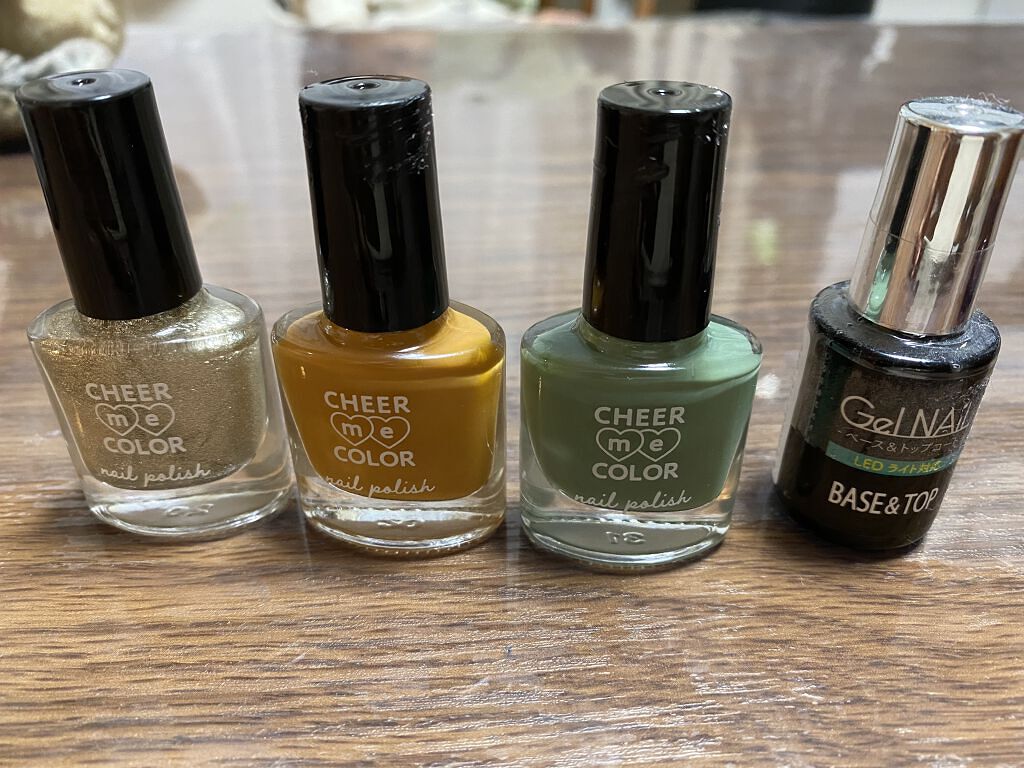 CHEER me COLOR ネイルポリッシュ/セリア/マニキュアを使ったクチコミ（1枚目）