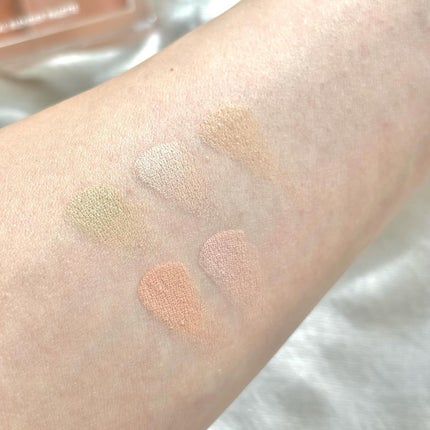 コンシールブレンダーパレット/LUNA/パレットコンシーラーを使ったクチコミ(4枚目)