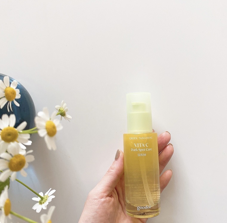 グリーンタンジェリン ビタC ダークスポットケアセラム/goodal/美容液を使ったクチコミ（1枚目）