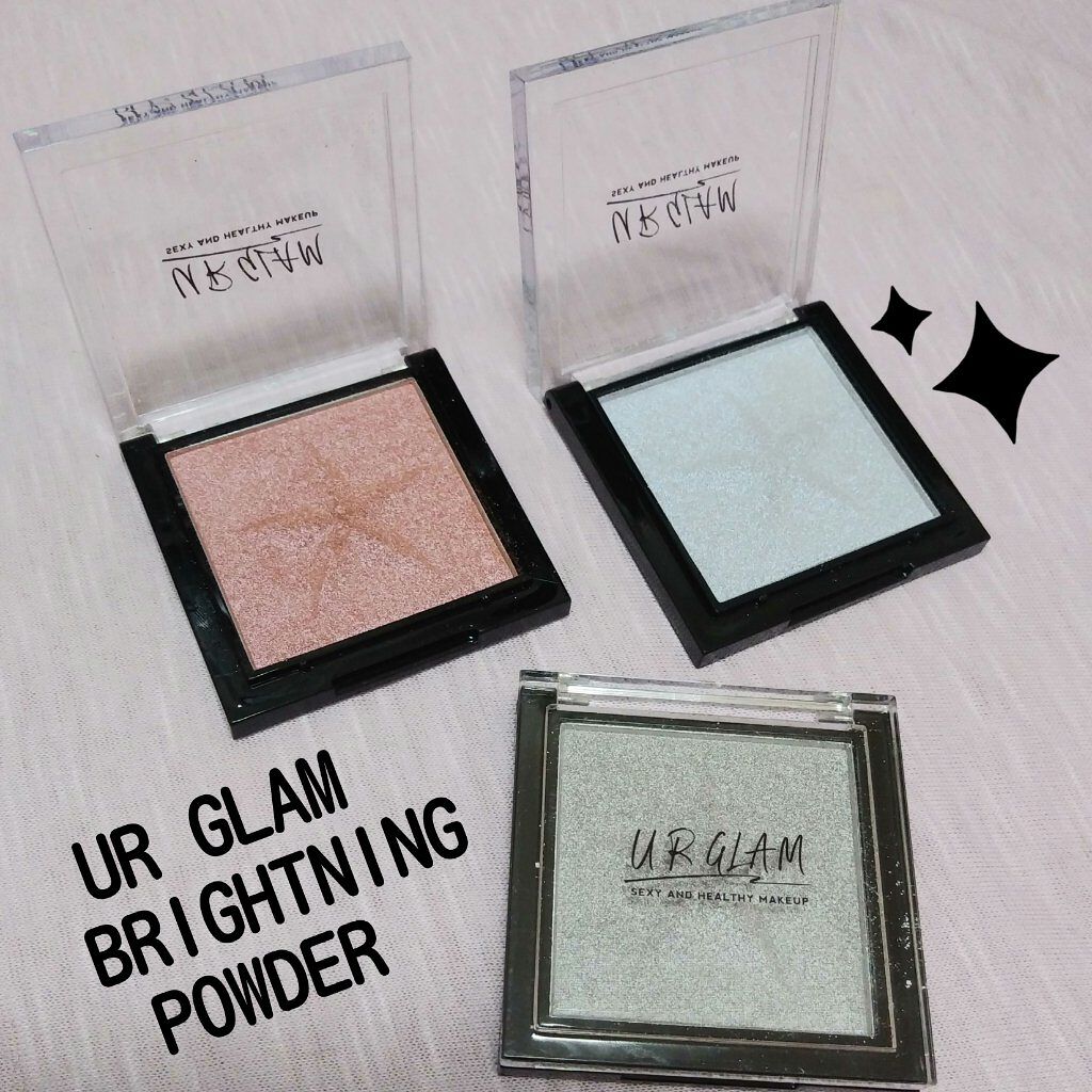 UR GLAM　BRIGHTNING POWDER/U R GLAM/パウダーハイライトを使ったクチコミ（1枚目）