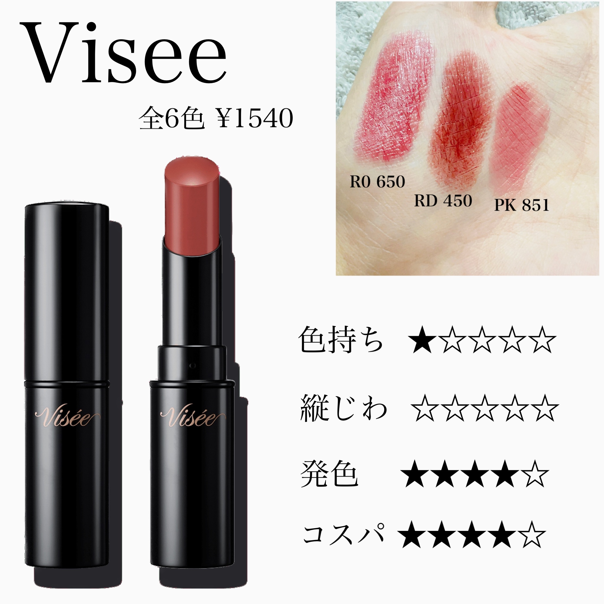 ケイト リップモンスター/KATE/口紅を使ったクチコミ（2枚目）