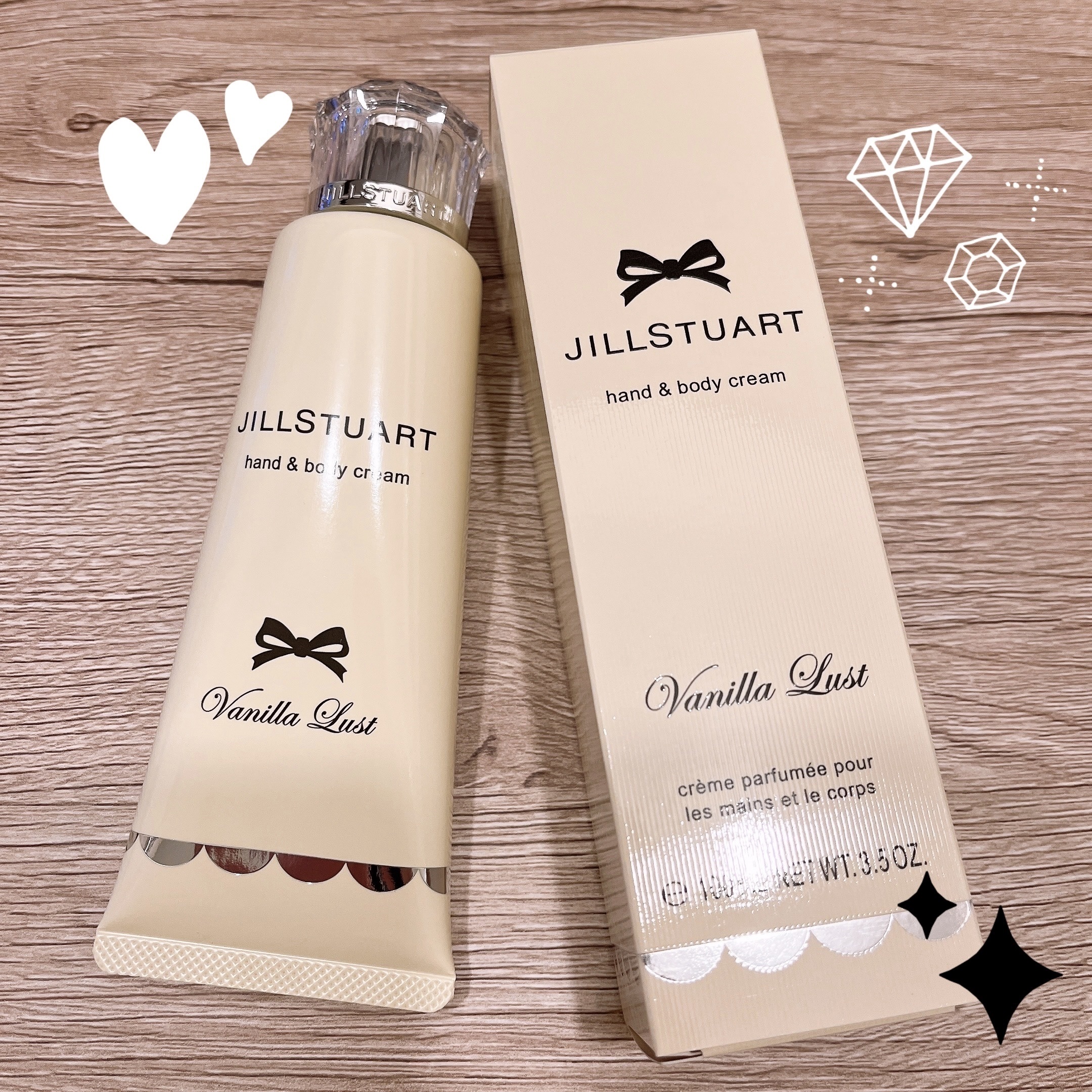 ヴァニラ ラスト ハンド&ボディ クリーム/JILL STUART/ボディクリームを使ったクチコミ（1枚目）