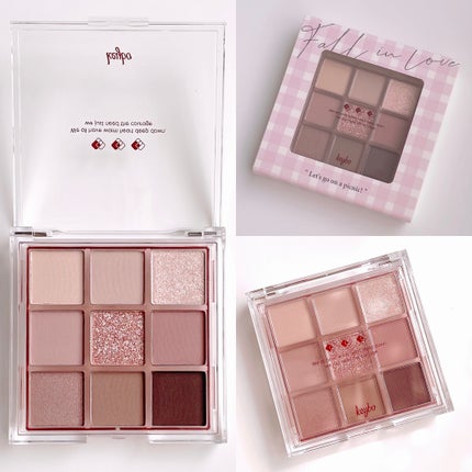 KEYBO FALL IN LOVE SHADOW PALETTE/keybo/アイシャドウパレットを使ったクチコミ(5枚目)