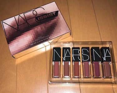 ナーズイスト ウォンテッド ベルベットリップグライドセット/NARS/メイクアップキットを使ったクチコミ（1枚目）