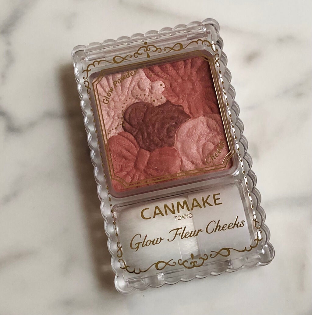 グロウフルールチークス/キャンメイク/パウダーチークを使ったクチコミ(1枚目)