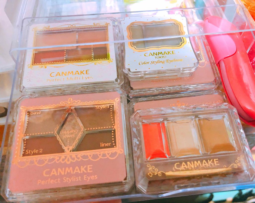 3段式クリアーケース/DAISO/その他化粧小物を使ったクチコミ(4枚目)