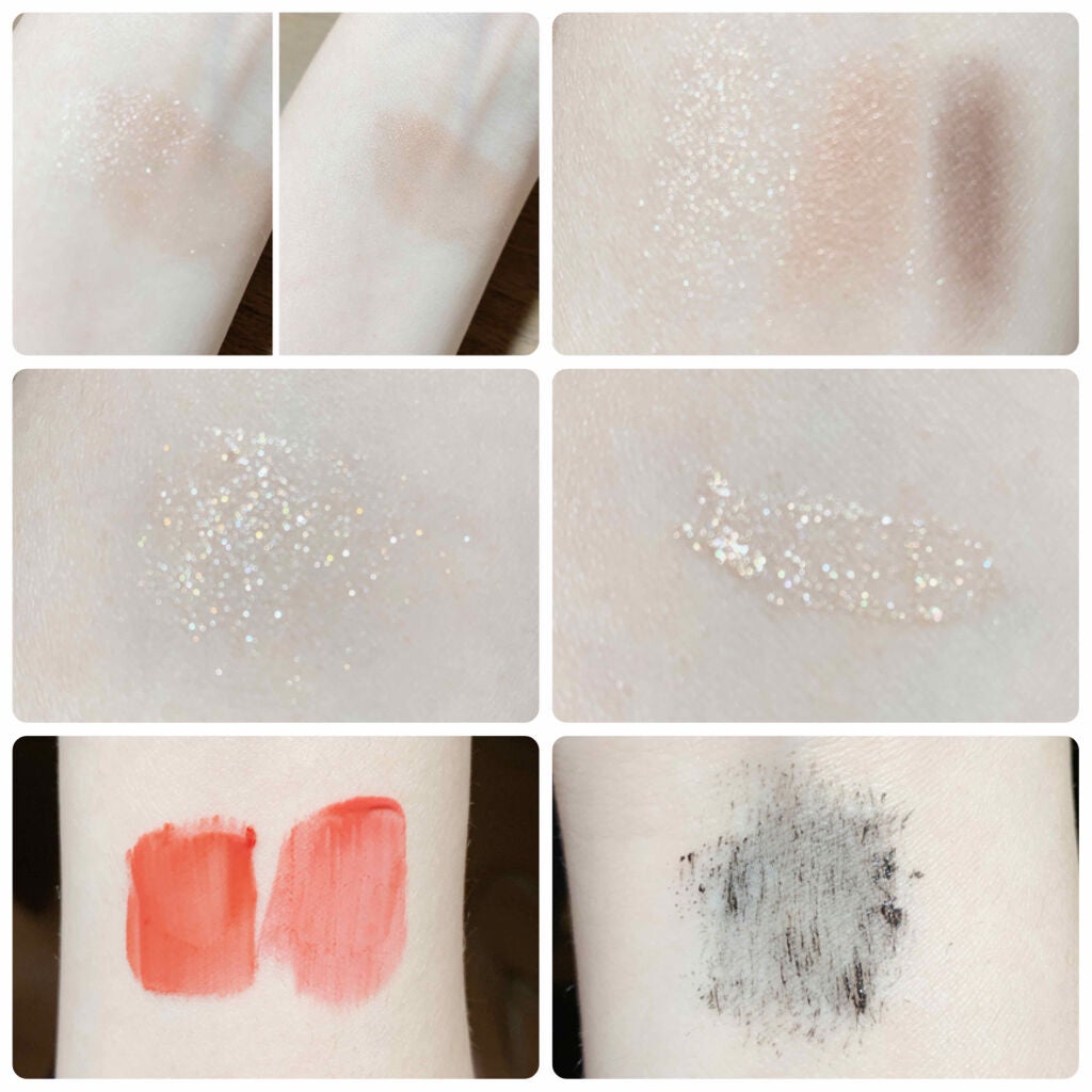 トーンアップアイシャドウ/CEZANNE/アイシャドウパレットを使ったクチコミ(3枚目)