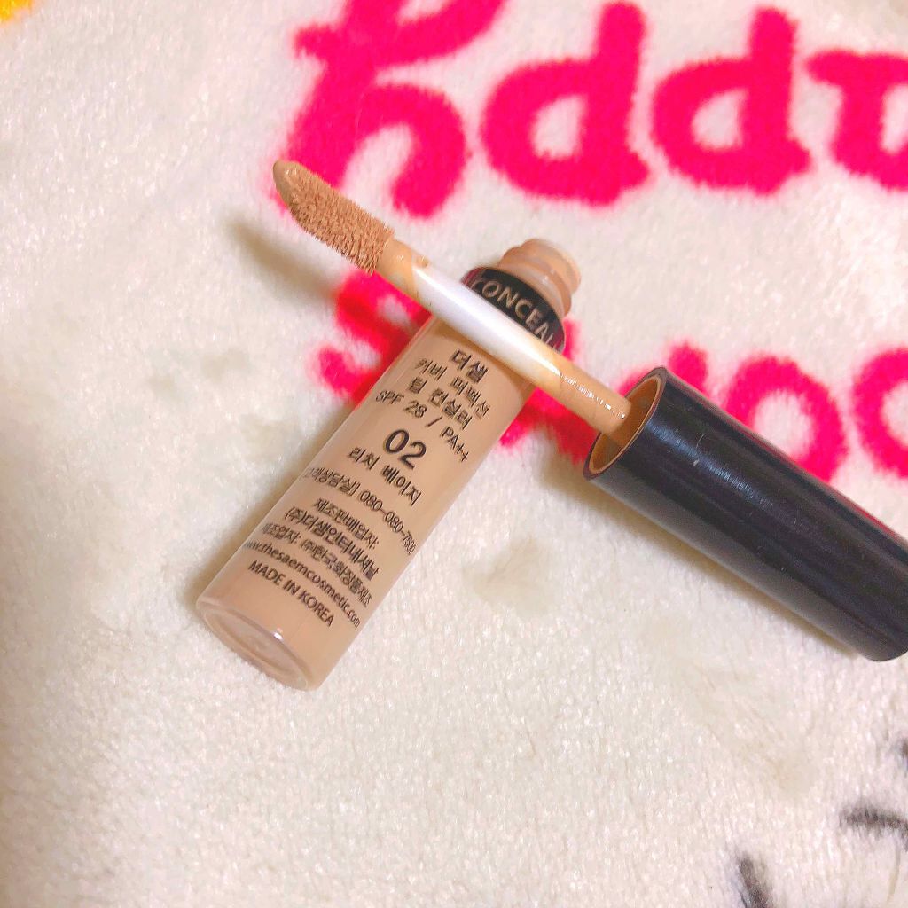 カバーパーフェクション チップコンシーラー/the SAEM/リキッドコンシーラーを使ったクチコミ(1枚目)