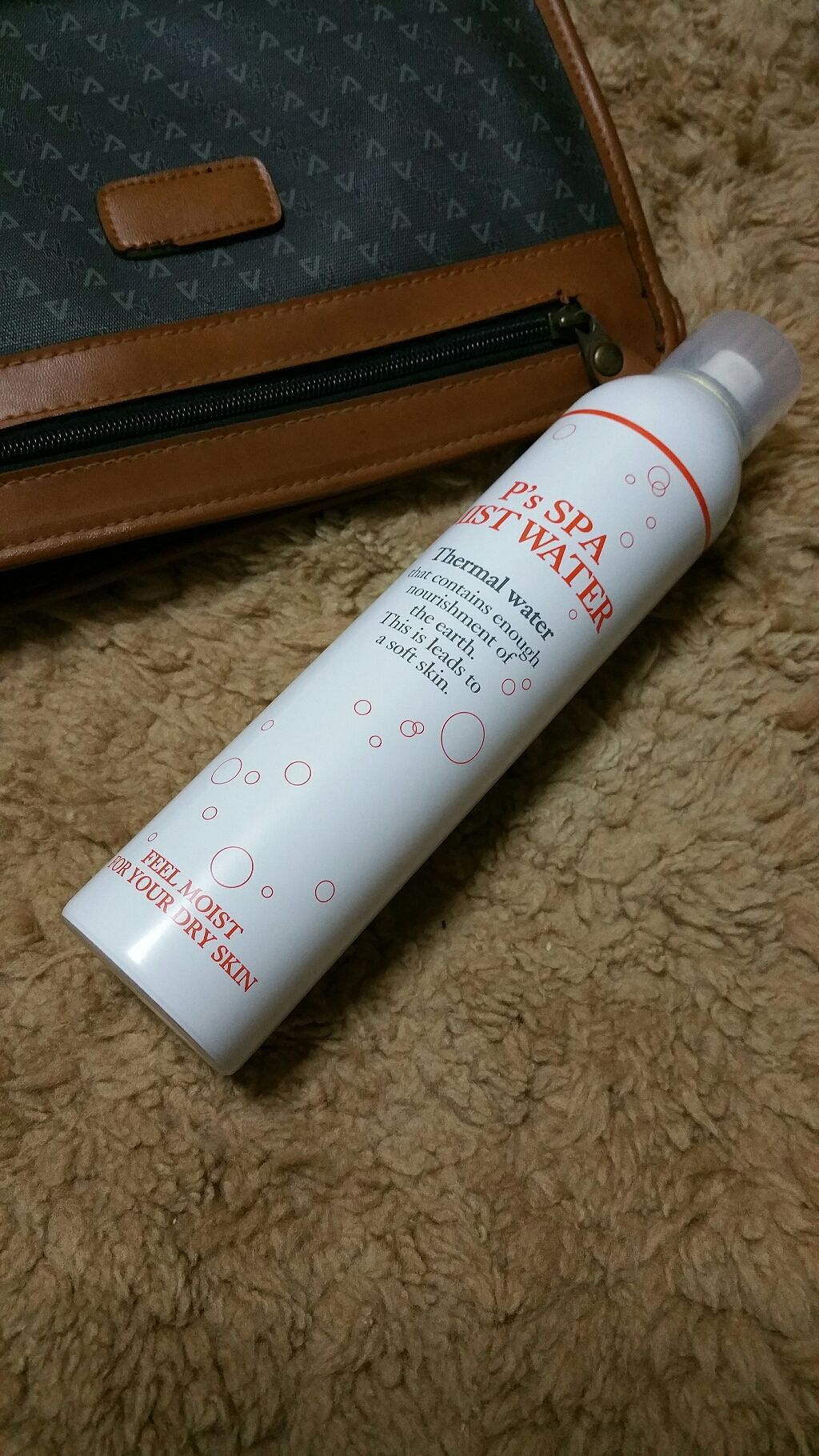 P's スパ ミストウォーター/クー・サイエンスビューティ/ミスト状化粧水を使ったクチコミ（1枚目）