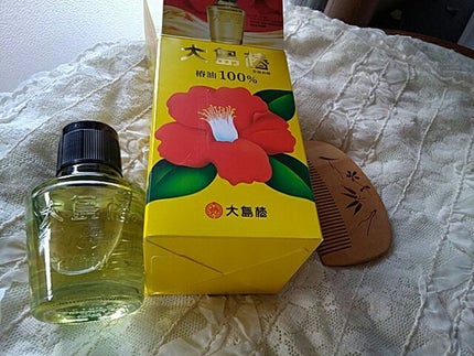 大島椿(ツバキ油)/大島椿/ヘアオイルを使ったクチコミ(1枚目)