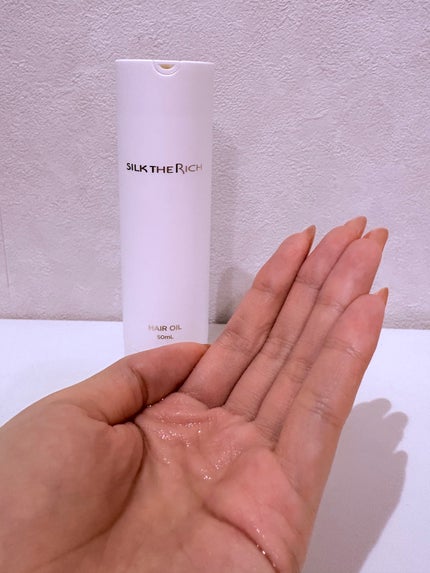 ザ・リッチ ヘアオイルGPF/SILK THE RICH/ヘアオイルを使ったクチコミ(2枚目)