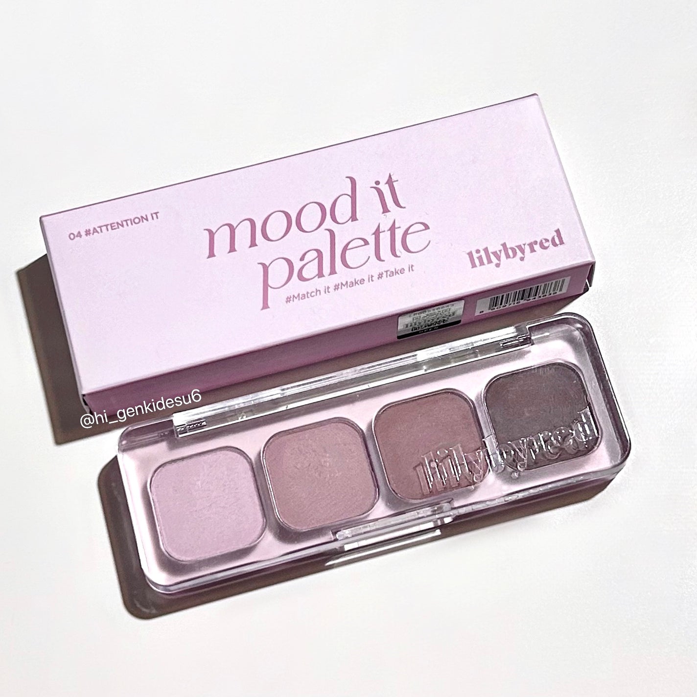ムードキーボード/lilybyred/アイシャドウパレットを使ったクチコミ(1枚目)