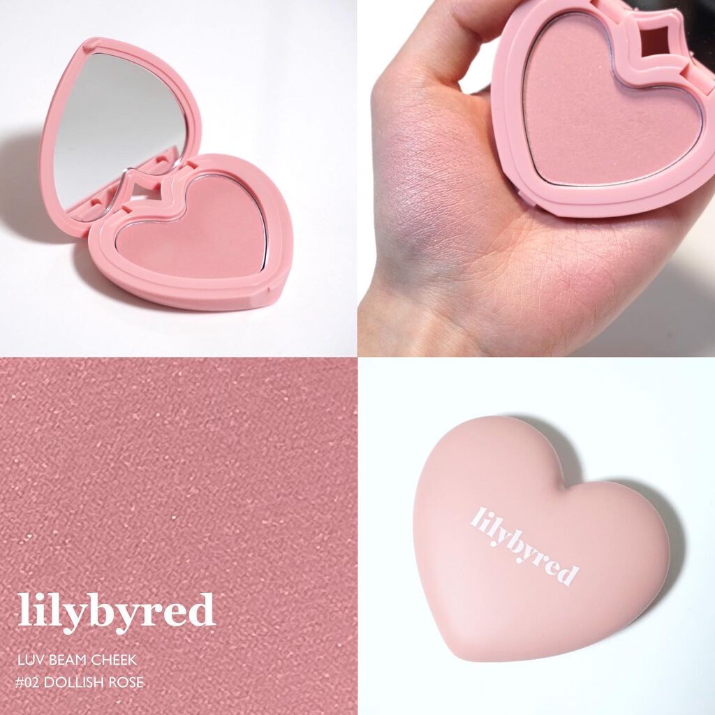 Luv Beam Cheek/lilybyred/パウダーチークを使ったクチコミ(1枚目)