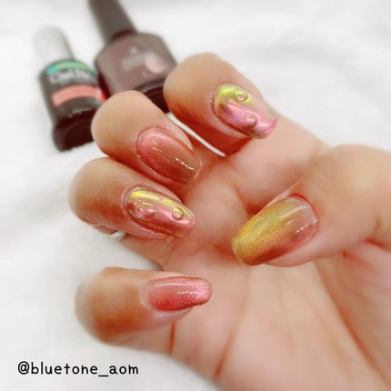 ジェルネイル(ライト対応)/セリア/ジェルネイルを使ったクチコミ(6枚目)