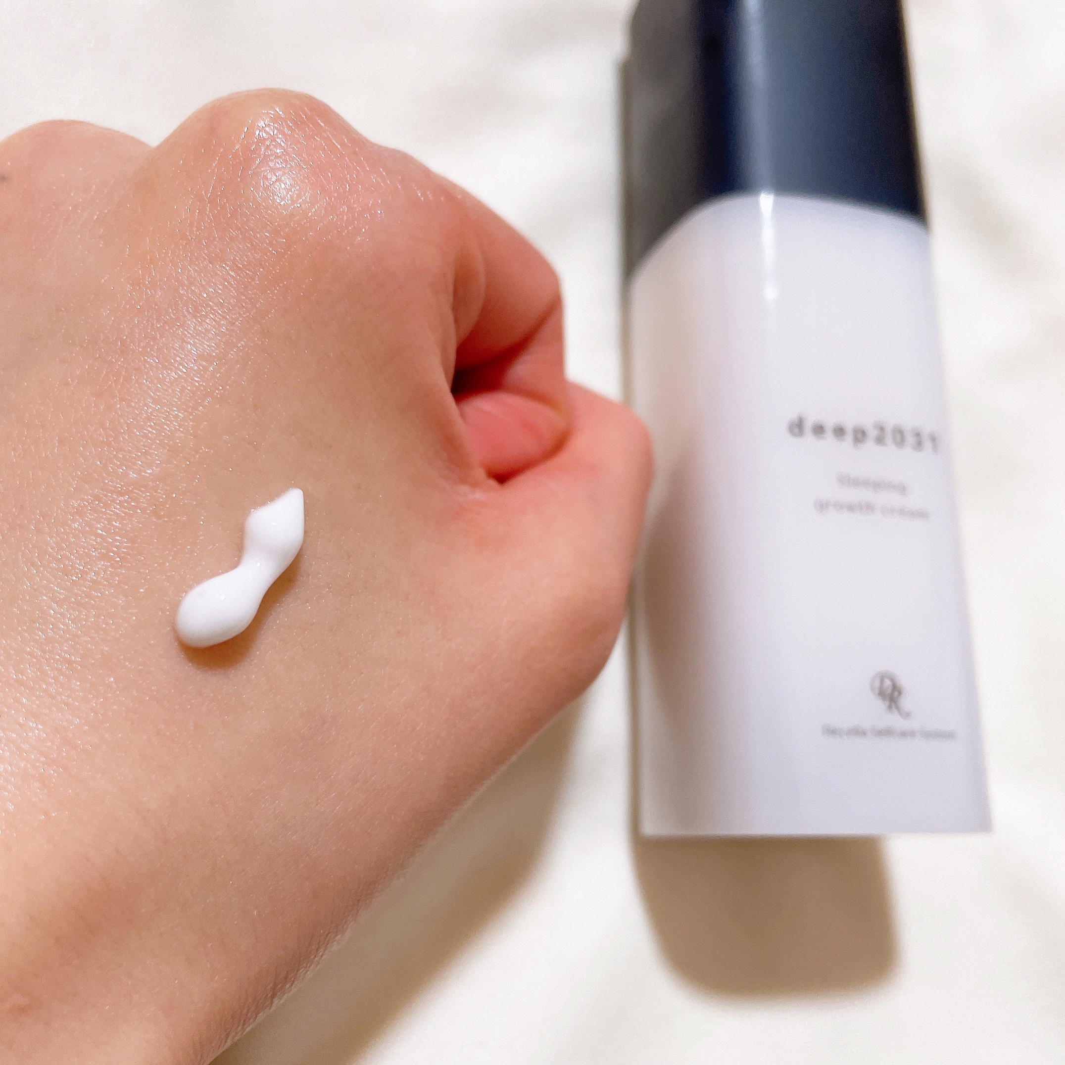 スリーピング グロースクリーム/deep2031/フェイスクリームを使ったクチコミ（2枚目）