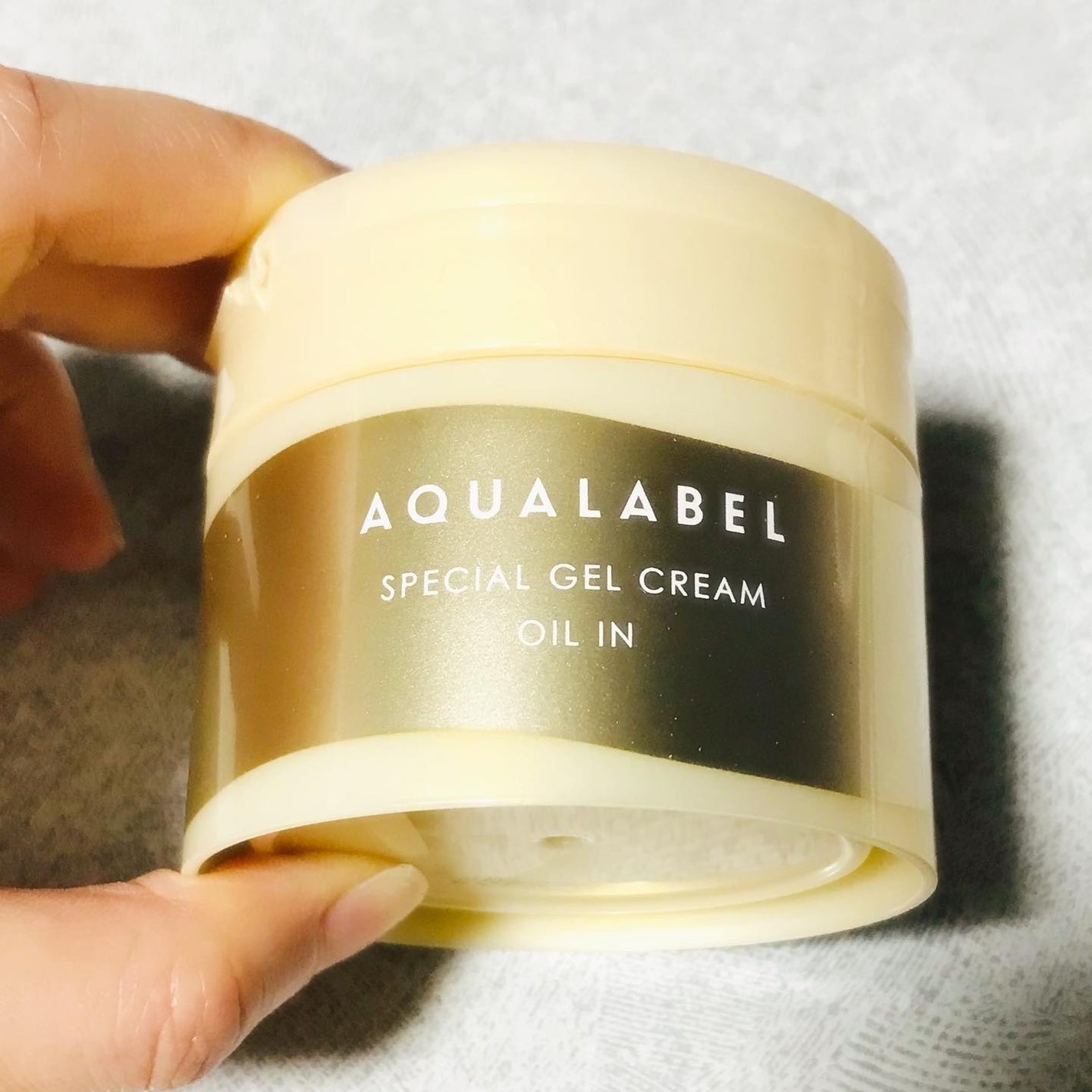 スペシャルジェルクリーム EX (オイルイン)/アクアレーベル/オールインワン化粧品を使ったクチコミ(1枚目)