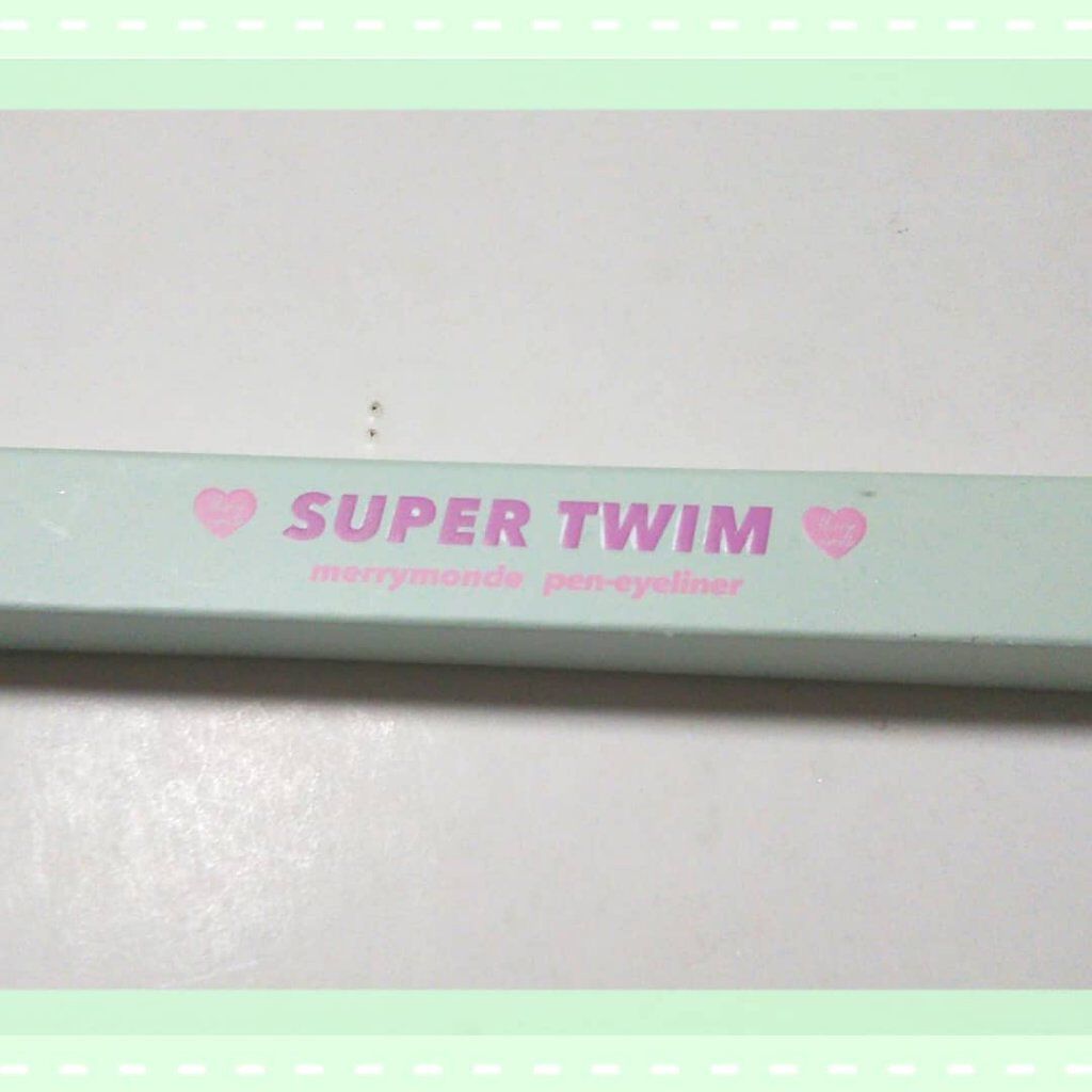 Super Twim Pen Eyeliner/Merrymonde/リキッドアイライナーを使ったクチコミ（1枚目）