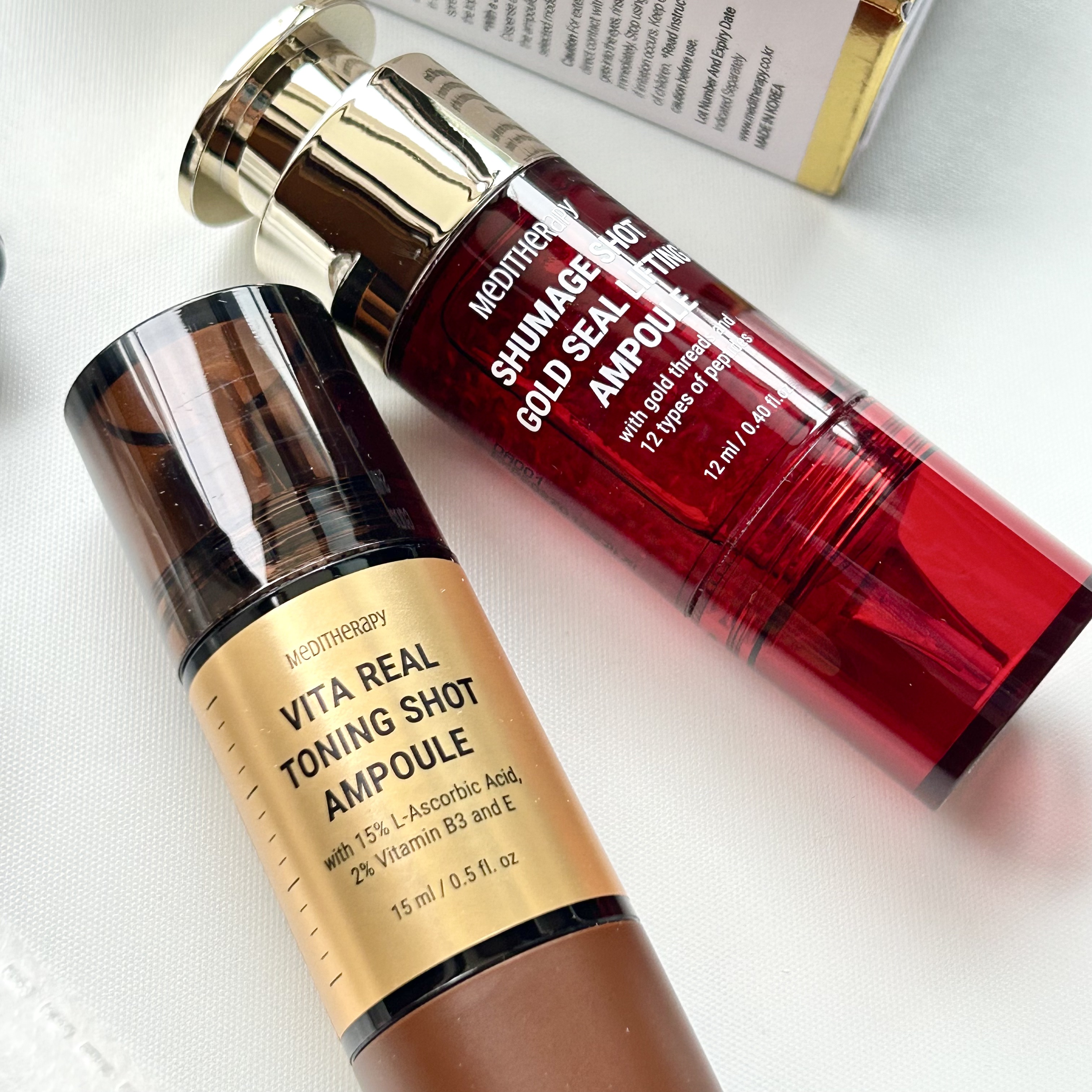 ビタリアルトーニングショットアンプル/MEDITHERAPY/美容液を使ったクチコミ（2枚目）