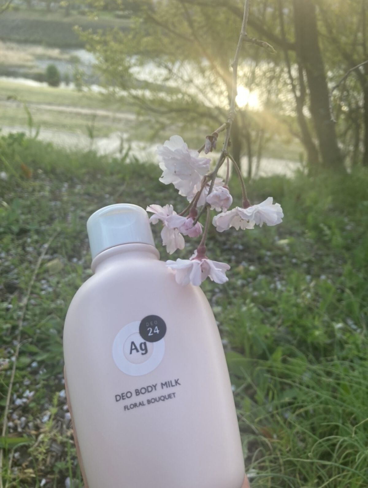 デオドラントボディミルク フローラルブーケ/エージーデオ24/ボディミルクを使ったクチコミ（1枚目）