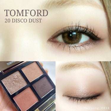 アイ カラー クォード/TOM FORD BEAUTY/アイシャドウパレットを使ったクチコミ（1枚目）