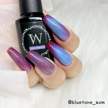 ネイル工房 Water magnetのクチコミ「ネイル工房さん(@nailkoubou)
Water Magnet 05

くすみパープルがベ.....」（1枚目）