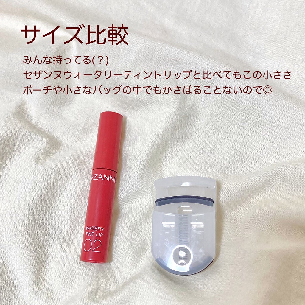 携帯用アイラッシュカーラー/無印良品/ビューラーを使ったクチコミ(4枚目)