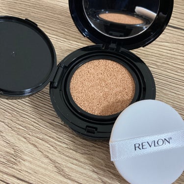 カラーステイ クッション ロングウェア ファンデーション/REVLON/クッションファンデーションを使ったクチコミ（3枚目）