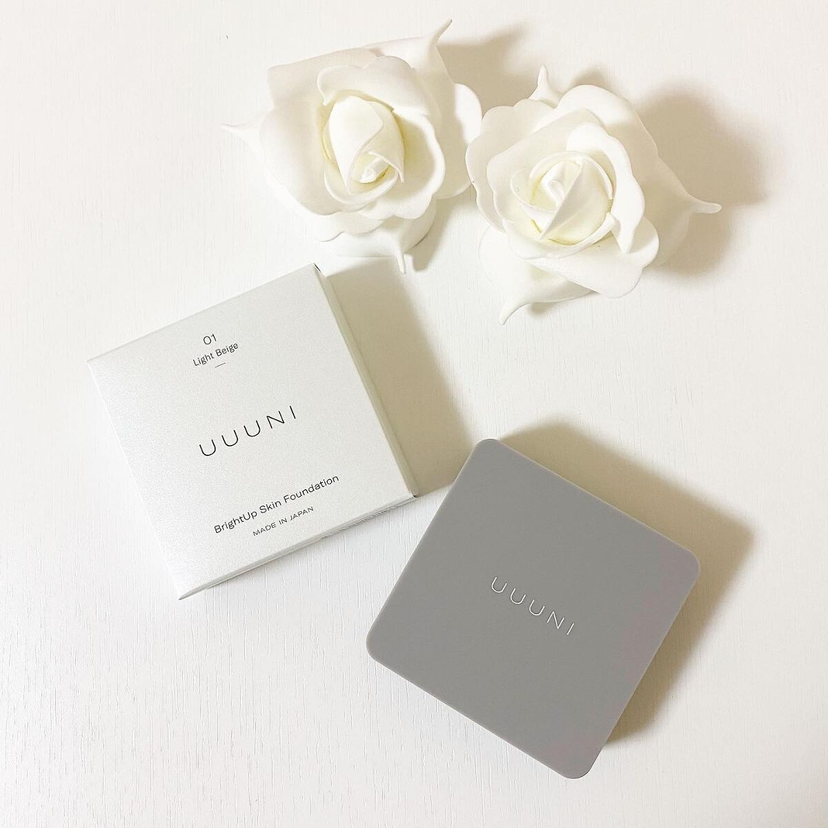 ブライトアップスキンファンデーション/UUUNI/クッションファンデーションを使ったクチコミ(1枚目)