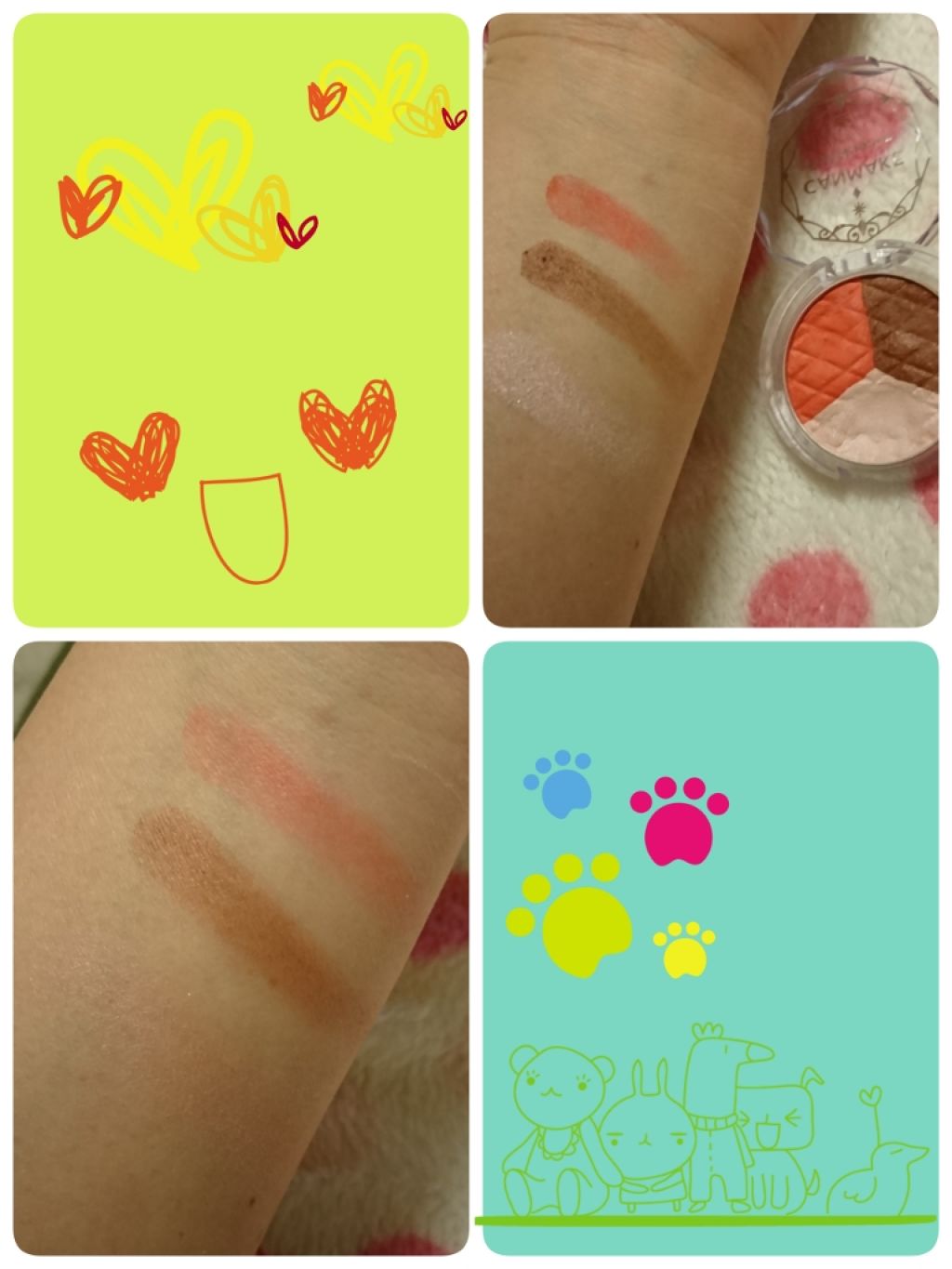 アイニュアンス/キャンメイク/アイシャドウパレットを使ったクチコミ(3枚目)