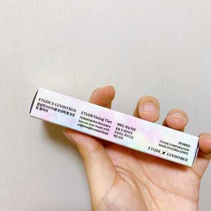 フィクシングティント/ETUDE/リップティントを使ったクチコミ(8枚目)