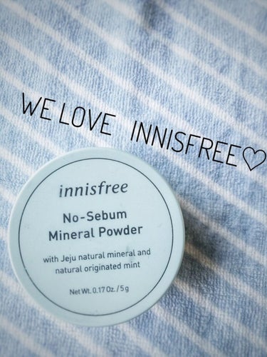 ノーセバム　ミネラルパウダー　N/innisfree/ルースパウダーを使ったクチコミ（1枚目）