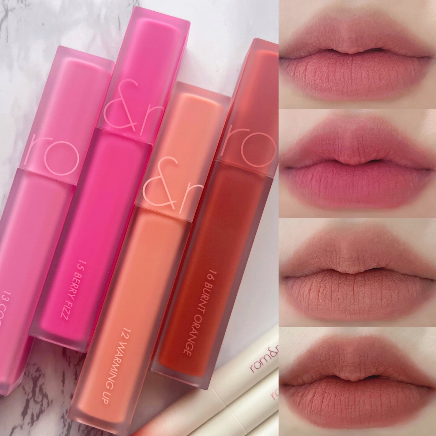 rom&nd ブラーファッジティント/rom&nd/リップティントを使ったクチコミ(1枚目)