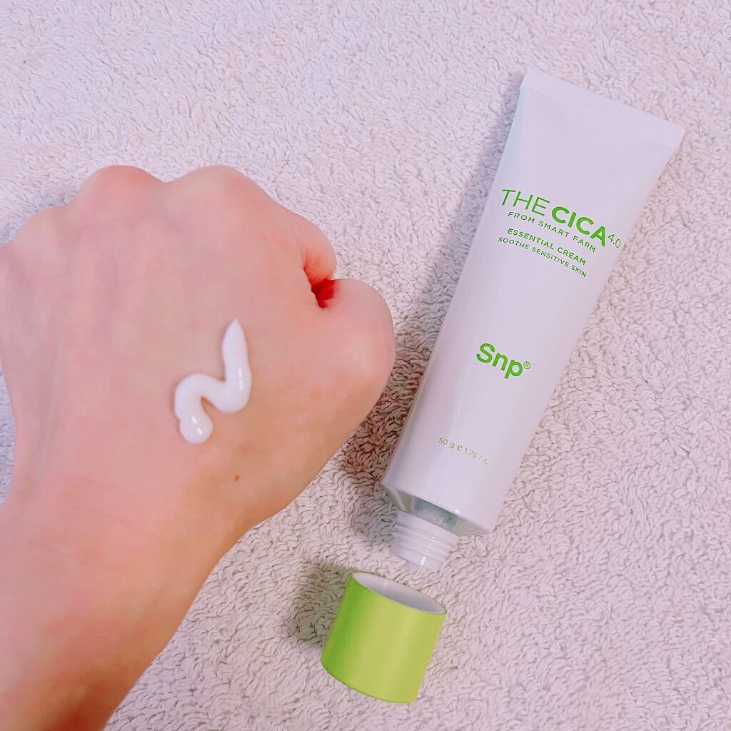 THE CICA 4.0 エッセンシャルクリーム/SNP/フェイスクリームを使ったクチコミ（2枚目）