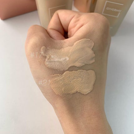 密着カバーファンデーション/GIVERNY/リキッドファンデーションを使ったクチコミ(4枚目)