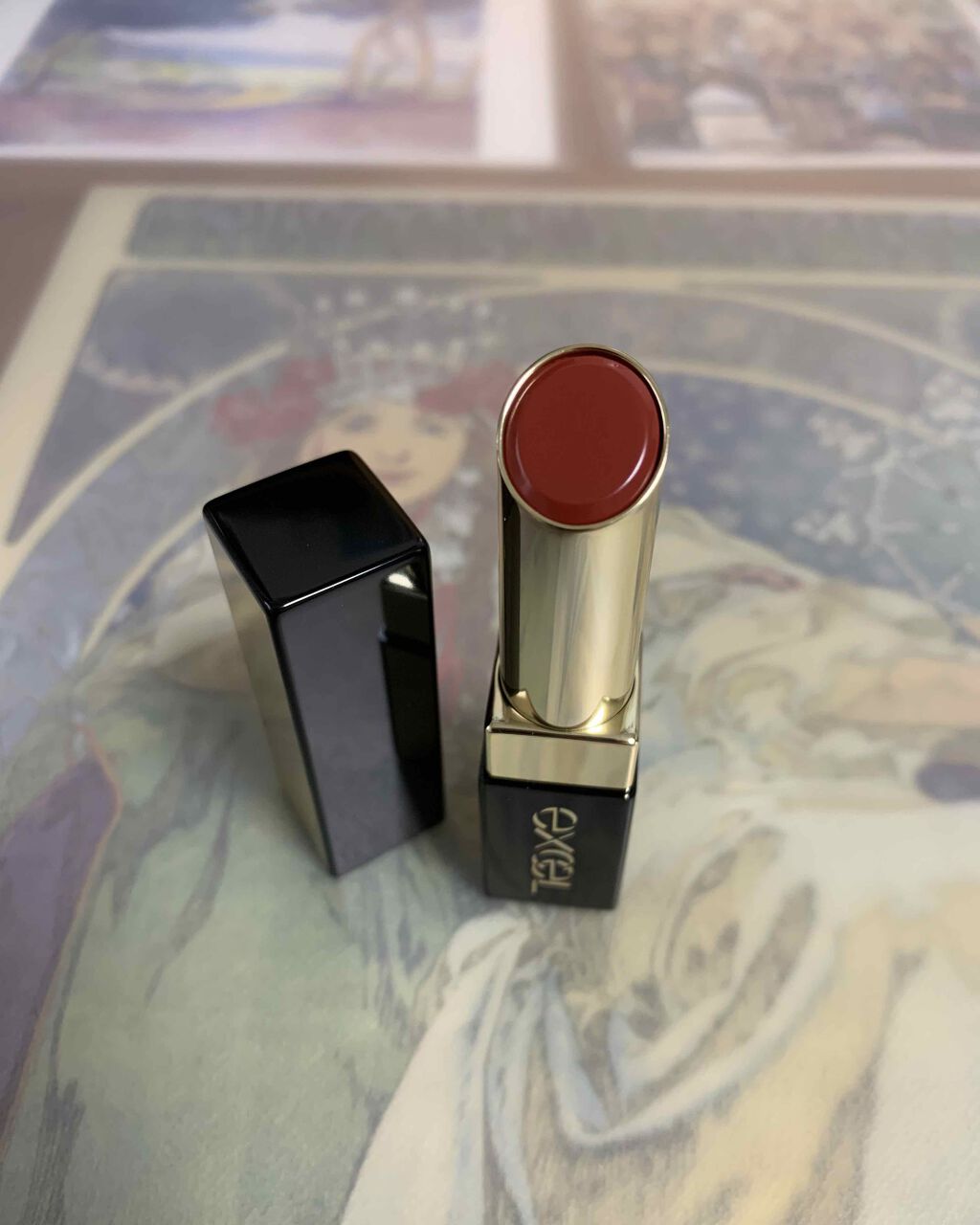 グレイズバームリップ/excel/口紅を使ったクチコミ(1枚目)