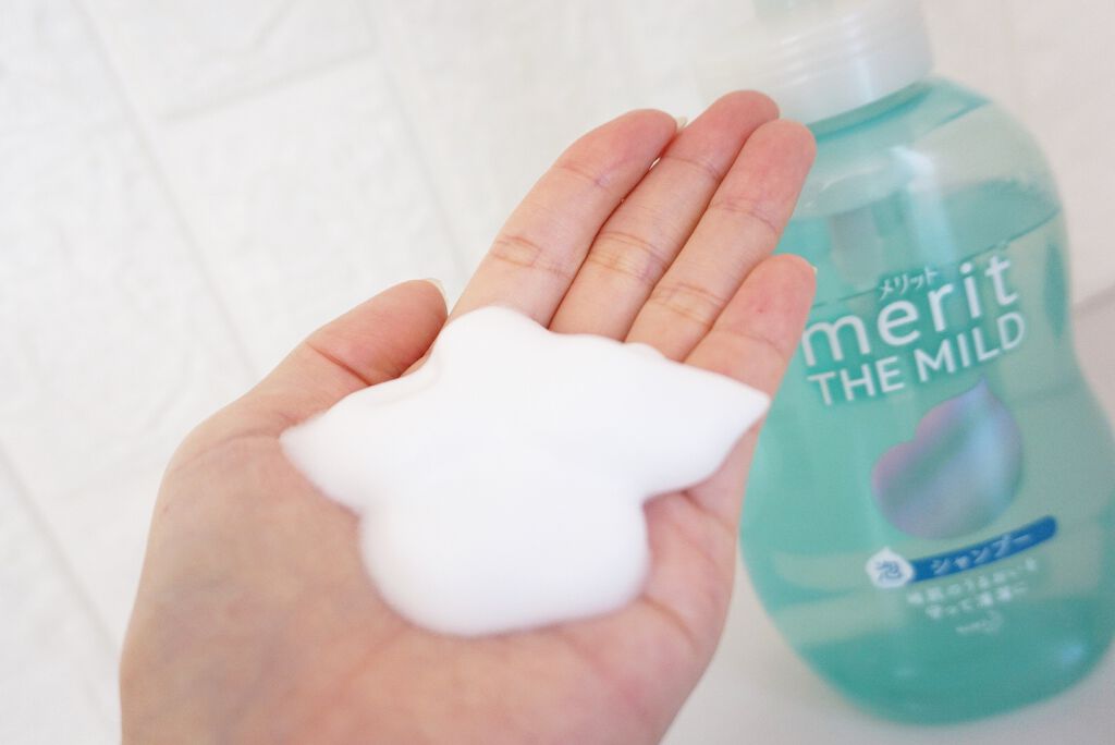 ザマイルド/メリット/市販シャンプーを使ったクチコミ（2枚目）