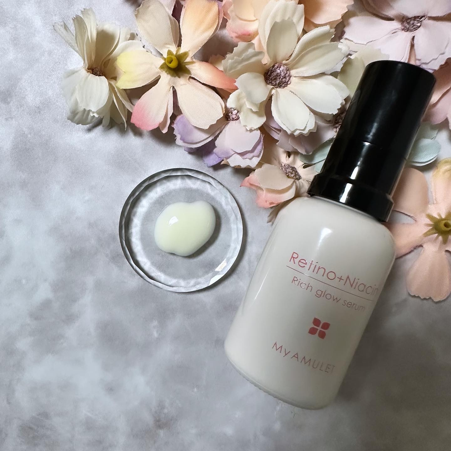 リッチグロウセラム/My AMULET/美容液を使ったクチコミ（2枚目）