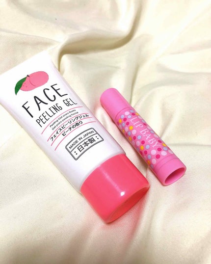 フェイスピーリングジェル ピーチの香り/DAISO/ピーリングを使ったクチコミ(1枚目)