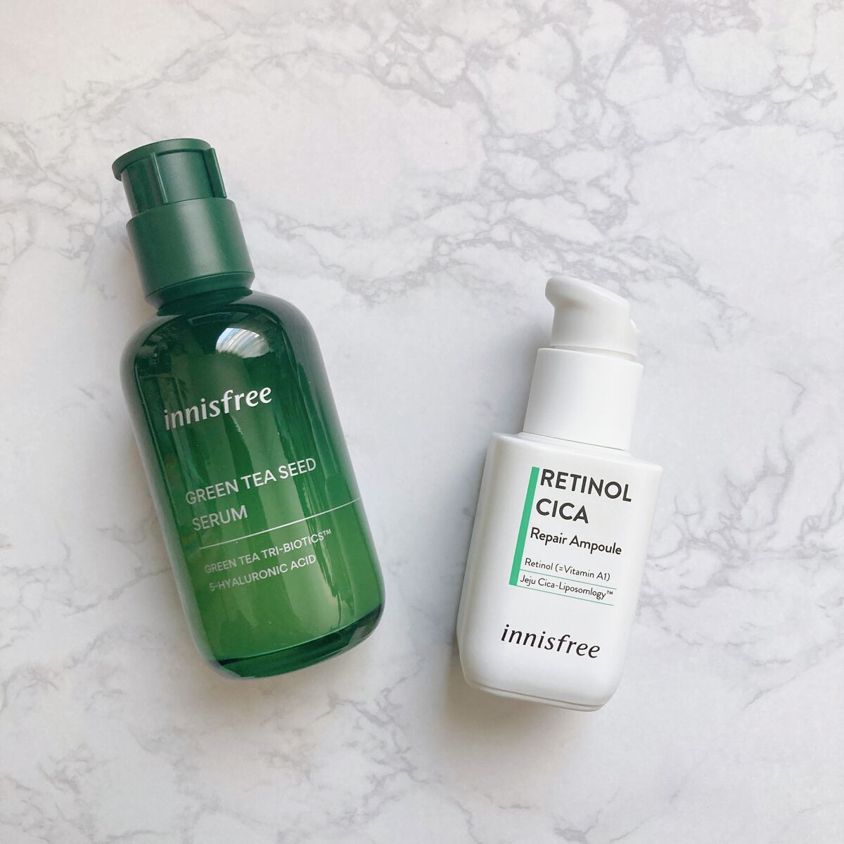 グリーンティーシード セラム N/innisfree/美容液を使ったクチコミ（2枚目）