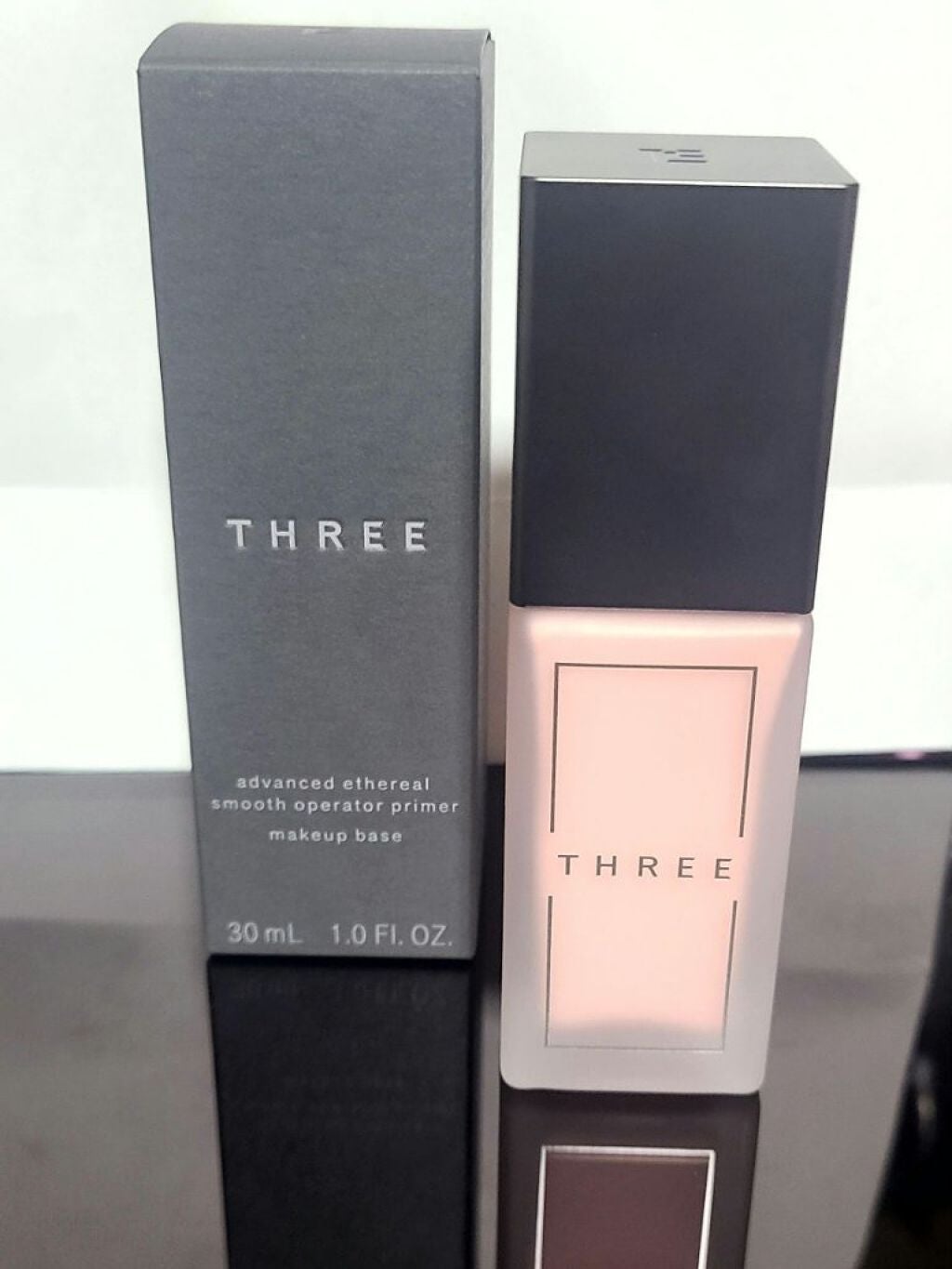 アドバンスドエシリアルスムースオペレーター プライマー/THREE/化粧下地を使ったクチコミ(1枚目)