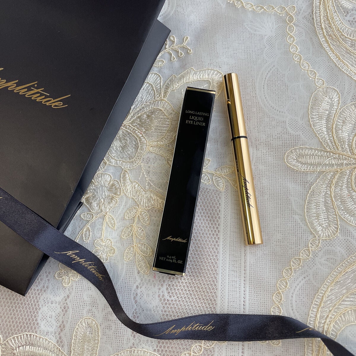 ロングラスティング リキッドアイライナー/Amplitude/リキッドアイライナーを使ったクチコミ(1枚目)