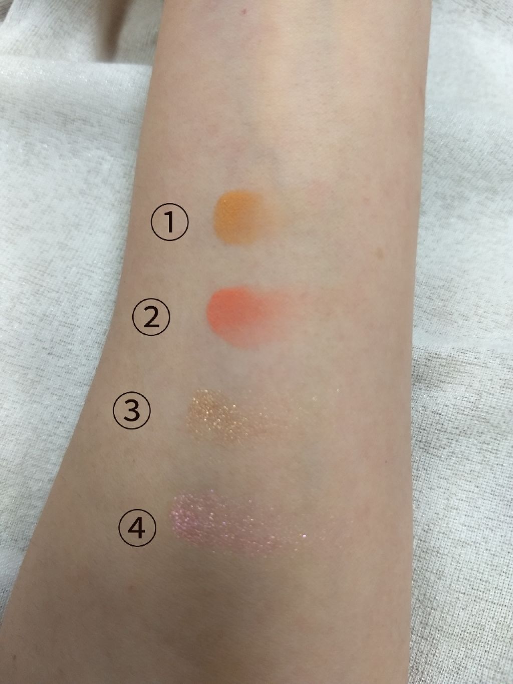 シンデレラのクリスタルアイシャドウパレット/HOJO/アイシャドウパレットを使ったクチコミ（2枚目）