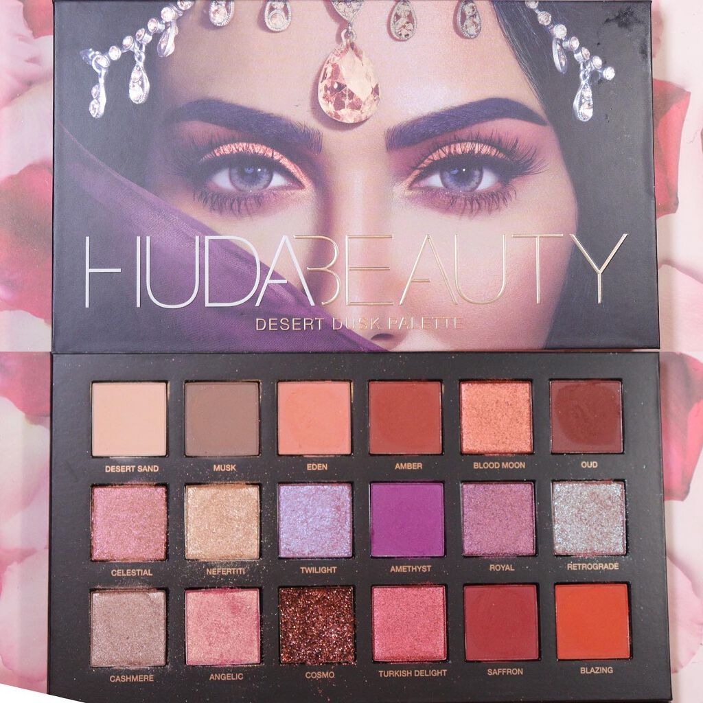 フーダビューティ デザート ダスク アイシャドウパレット/Huda Beauty/アイシャドウパレットを使ったクチコミ(3枚目)