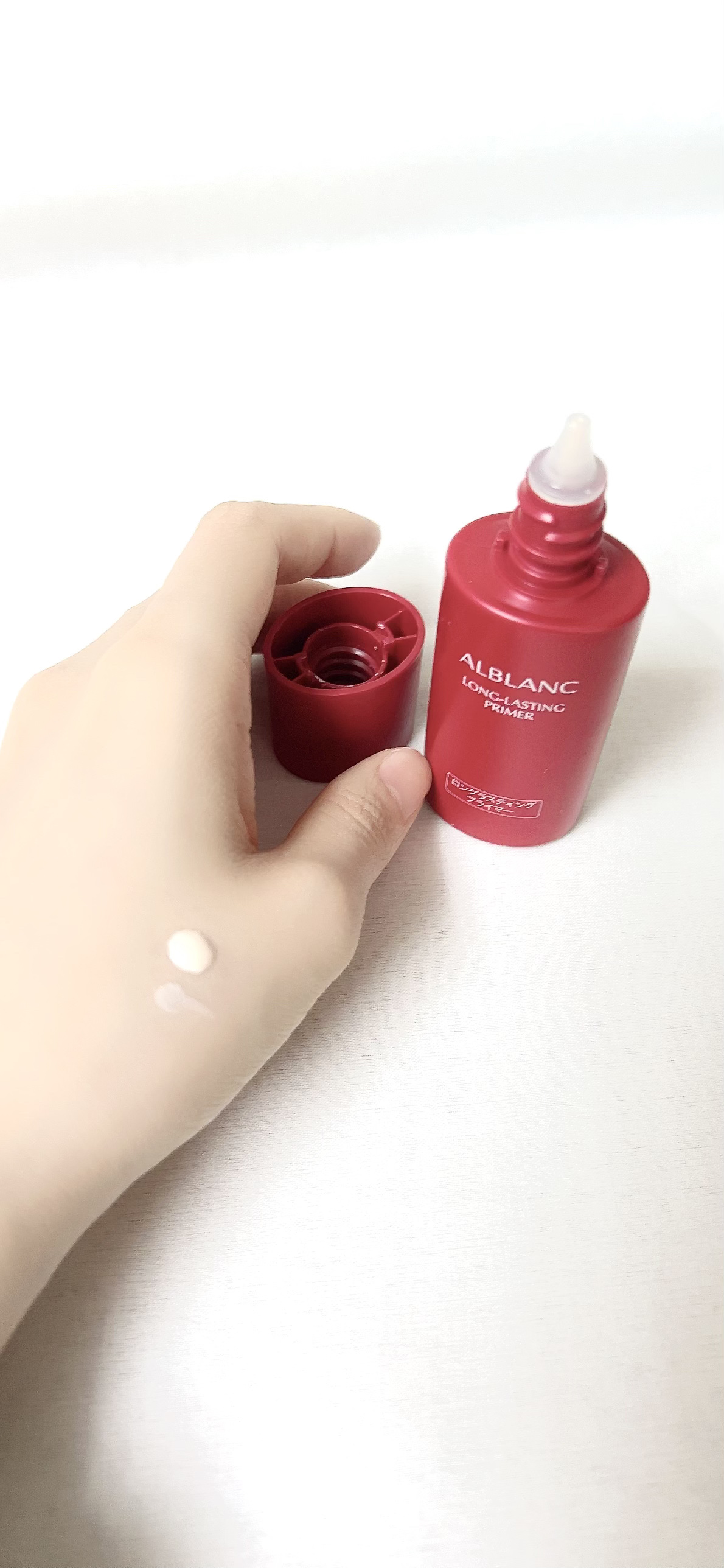 ロングラスティングプライマー/ALBLANC/化粧下地を使ったクチコミ（2枚目）