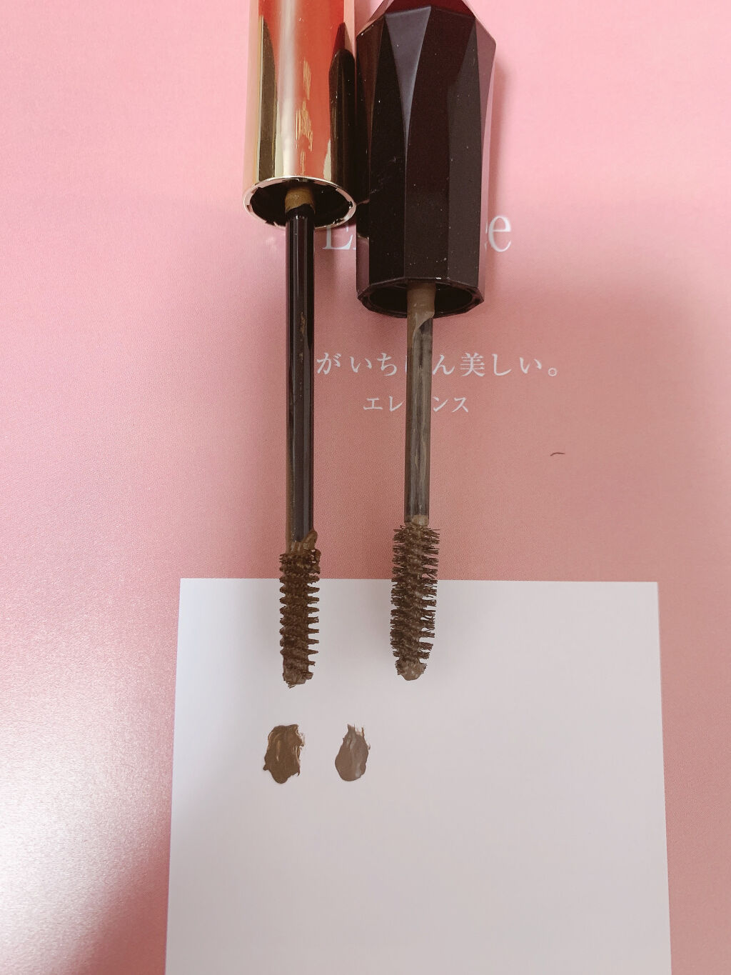 エアリー アイブロウ マスカラ/Elégance/眉マスカラを使ったクチコミ（3枚目）