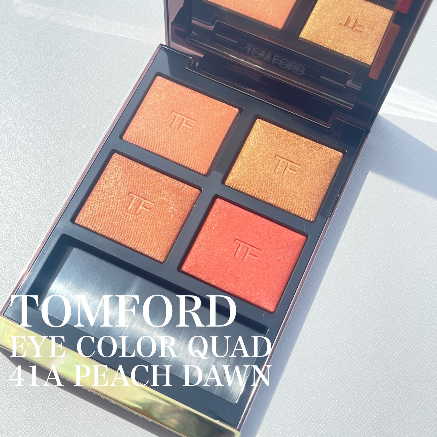 アイ カラー クォード/TOM FORD BEAUTY/アイシャドウパレットを使ったクチコミ(3枚目)
